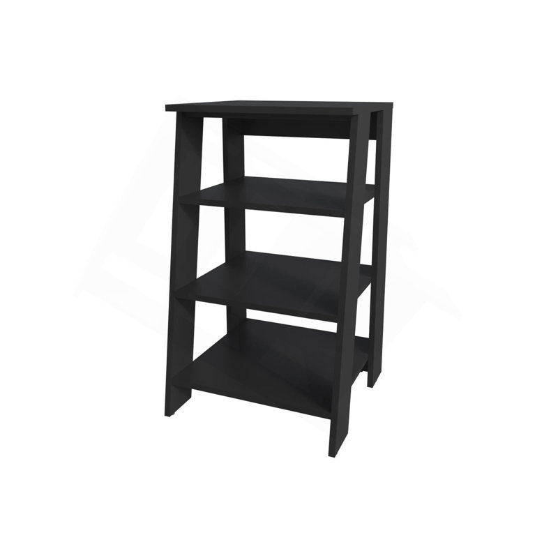 Freestanding Bathroom Shelf With Open Storage, Wenge