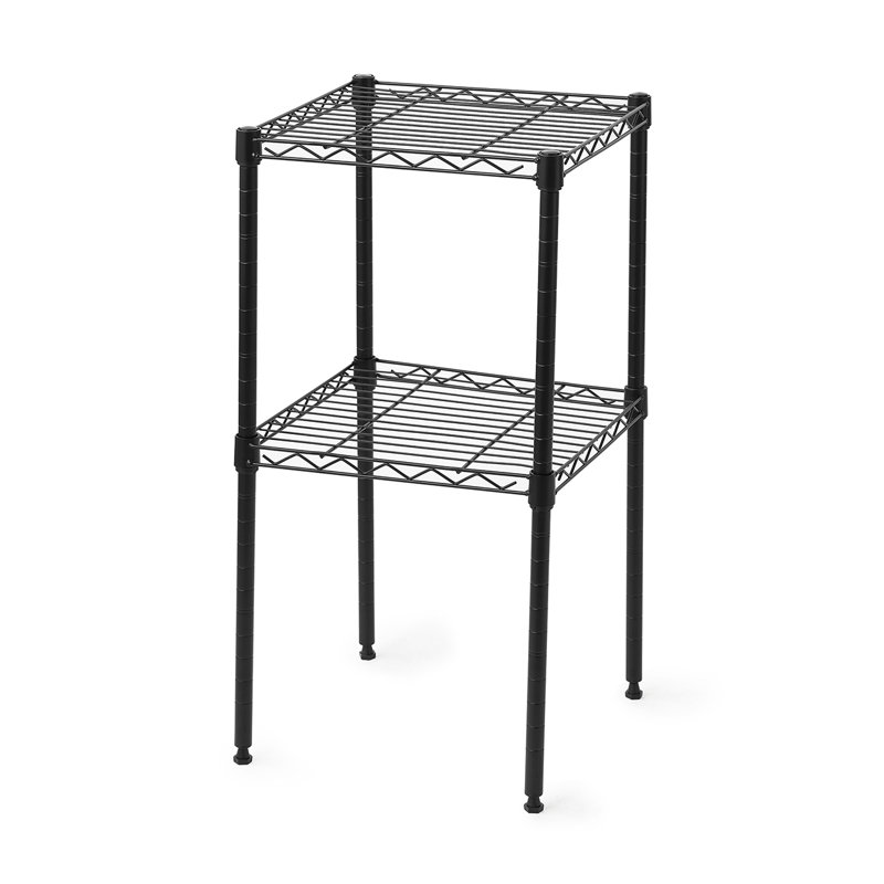Mini-étagères de rangement pour réfrigérateur Suprima - noir