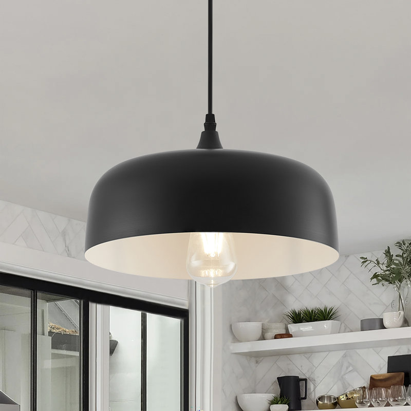 Luminaire suspendu simple à 1 lumière Cabery