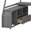 Lit mezzanine simple avec tiroirs Jeffree Kids-622586015-658100733