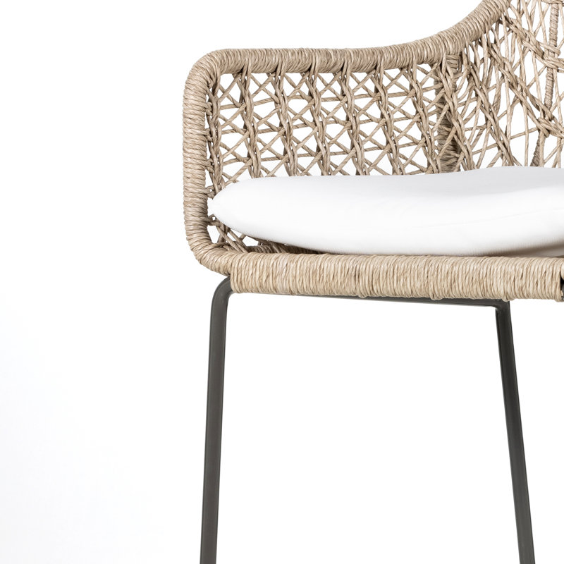 Tabouret de bar 30 po Alvern, 30", Beige/gris