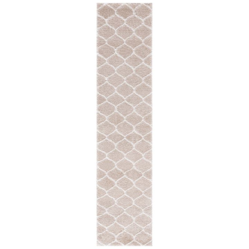 Tahoe Shag Performance Geometric Rug, Runner 2' x 9'
