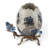 Golden Pheasant Egg Cachepot with Ormolu