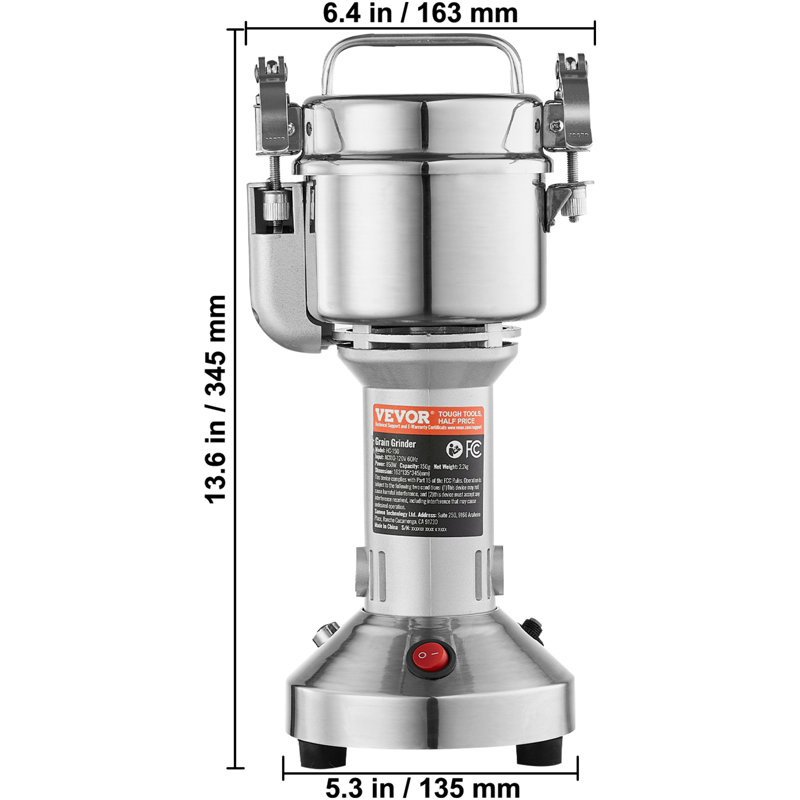 Moulin à grain électrique 750g à grande vitesse