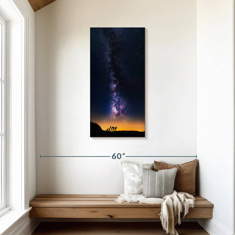 Vertical Milky Way, 42" H x 21" W
