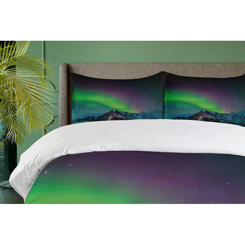 Eclectic Polyester Duvet Cover, Twin Duvet Cover + 1 Standard Sham