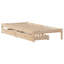 Aleppo Solid Wood Bed-97849919-97849906