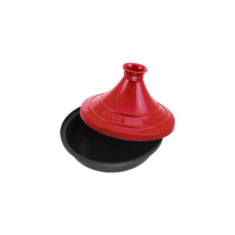 Tajine en fonte 28 cm Specialities, cerise