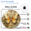 Horloge murale Butterfly