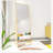 Wall-Mounted Alloy Frame Full Length Mirror