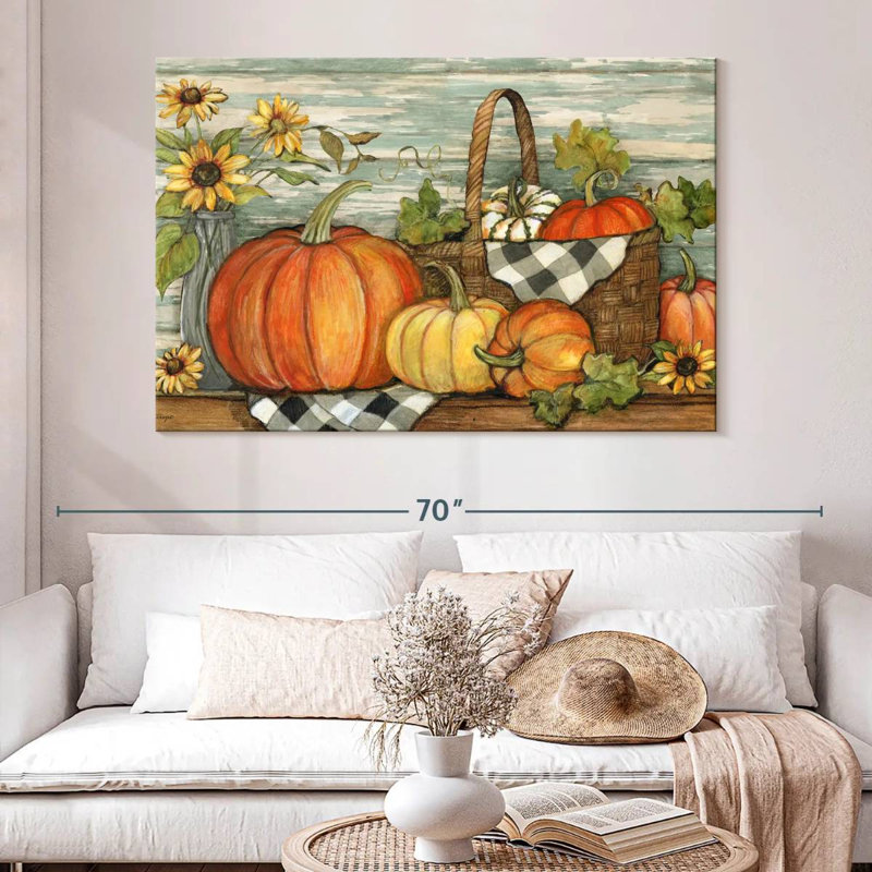 Yarlin Fall Harvest, 34" H x 51" W