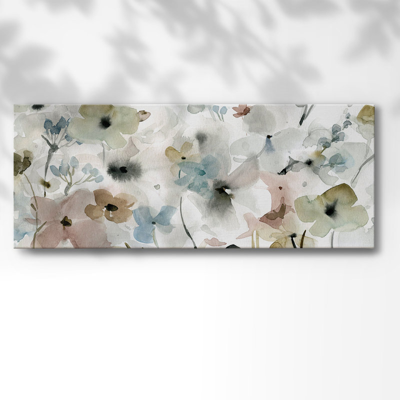 Evening Garden-Gallery, toile tendue, H 24 po x l 60 po x P 1,5 po