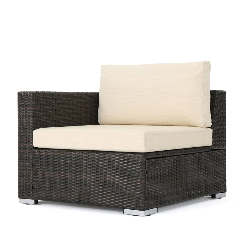 SANTA ROSA - LEFT ARMCHAIR (MBRN +ALU)