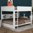  Kalenna Queen Over Queen Bunk Bed With Storage Cabinets And USB Ports-334922769