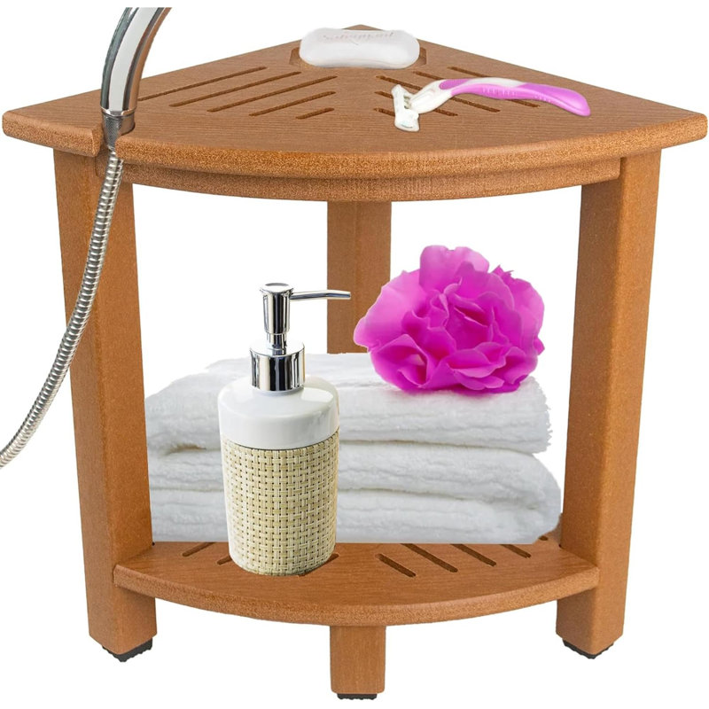 Tabouret d'appoint Avalbane, Teck