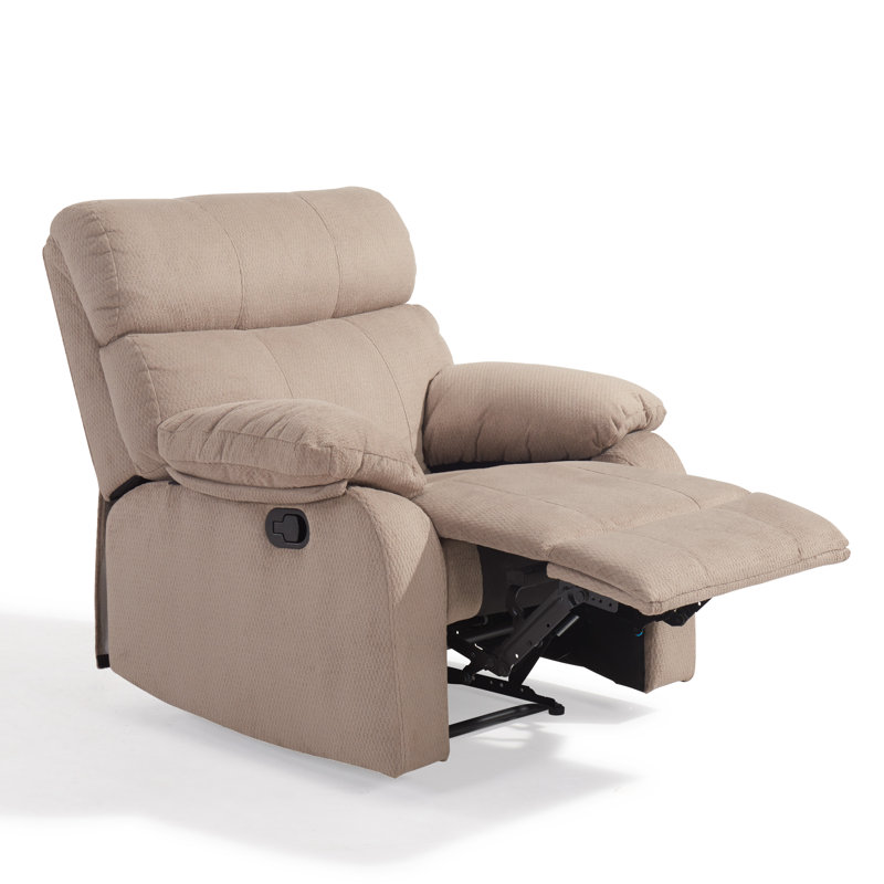 Fauteuil inclinable manuel Erma, Taupe
