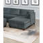 Ensemble de salon modulaire en chenille modulaire 9 pièces Living Room