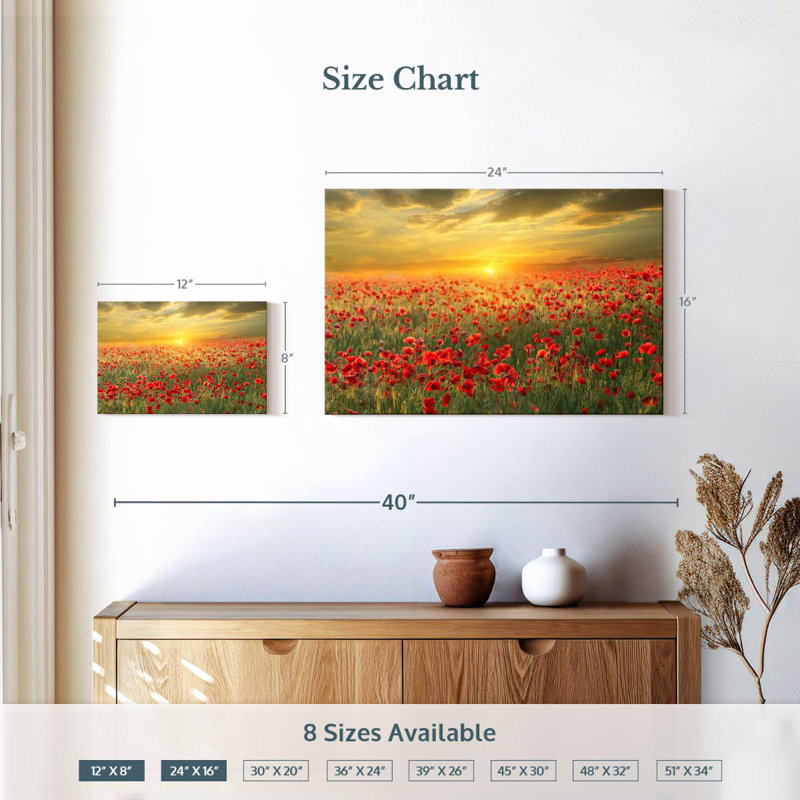 Alvord Poppy Meadow Sunset