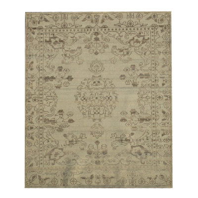Oushak antique vieilli 6X8