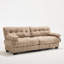 Canapé modulaire Cloud Couch avec assise profonde, revêtement en flanelle, configuration réglable, soutien des accoudoirs et coussins inclus.-1429115003