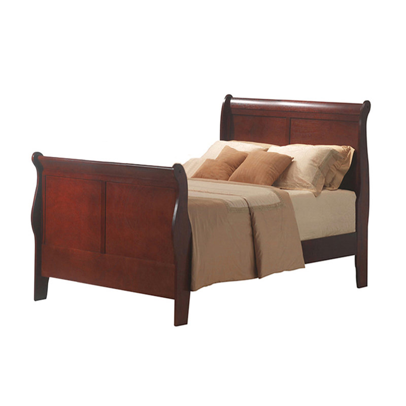 Cavender Sleigh Bed, Full / Double, Cherry