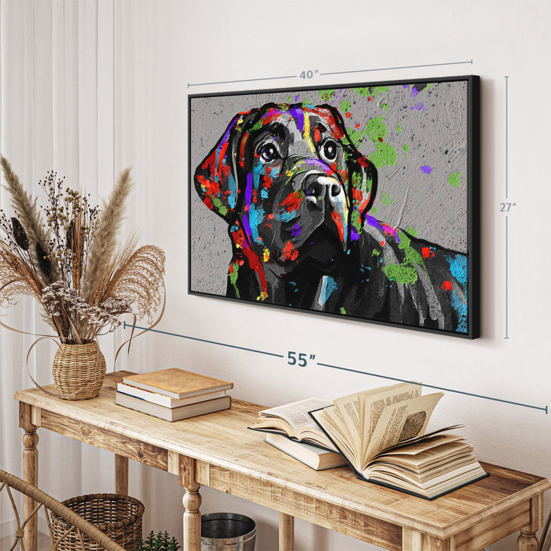" Labrador ", 40" H x 27" W