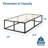 Monte 18" Metal Bed Frame-69942294