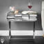 Everton 110cm Glass Top Console Table-18100804