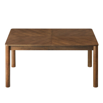 Alba Extendable Dining Table In Walnut