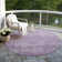 Machine Washable Indoor/Outdoor Claudian ACN1650 Lavender Rug