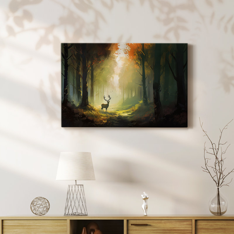 Animaux, série paysage CCDXLIV, H 18 po x l 27 po