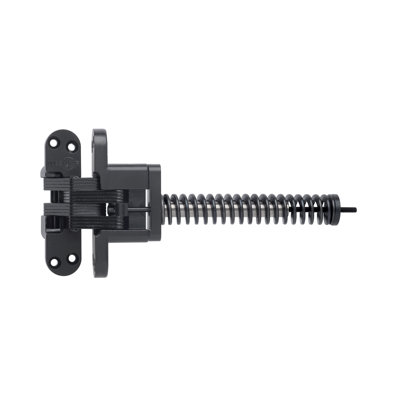 Charnière de porte simple invisible 4,6 po x l 9,01 po