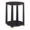 Glam Solid Wood End Table