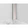 Langham XL 64" W x 80" H Frameless Rectangle Sliding Shower Enclosure with Fixed Panel