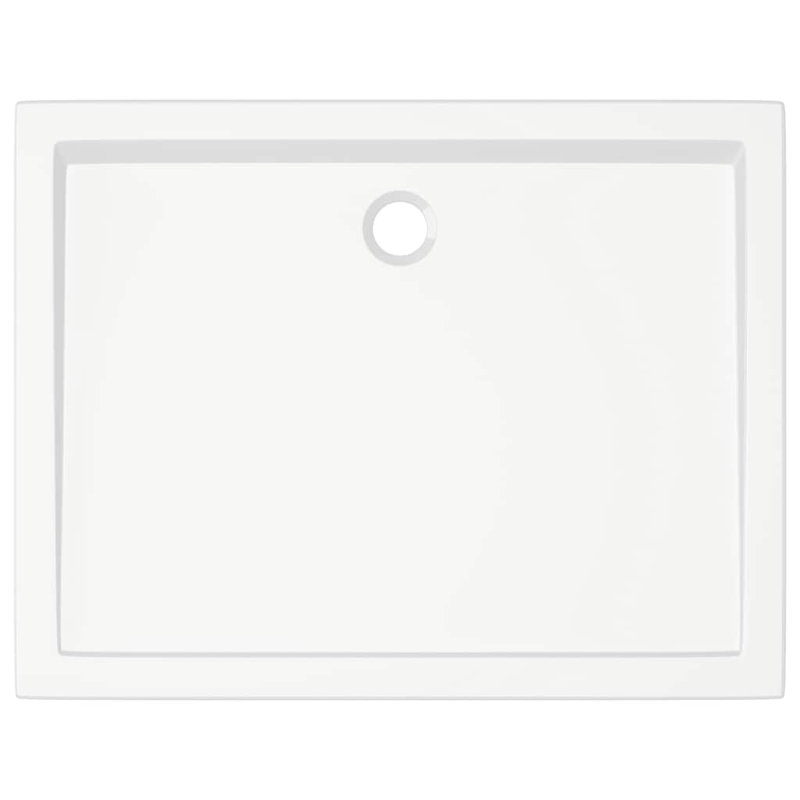 Rectangular ABS Shower Base Tray 31.5 x 39.4 in Modern Shower Tray Durable Bathroom Installation