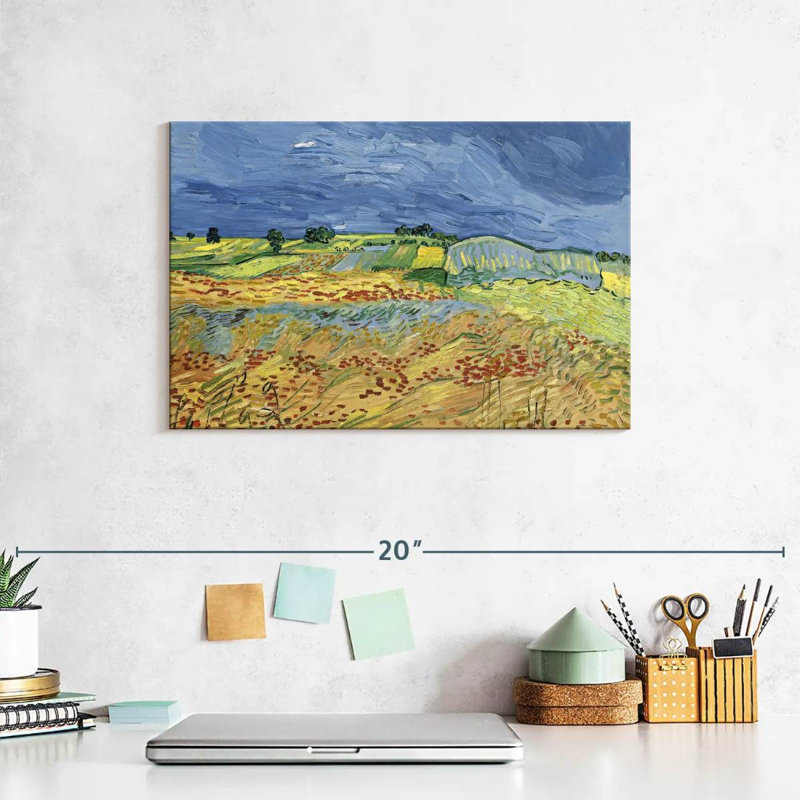 The Fields, 8" H x 12" W