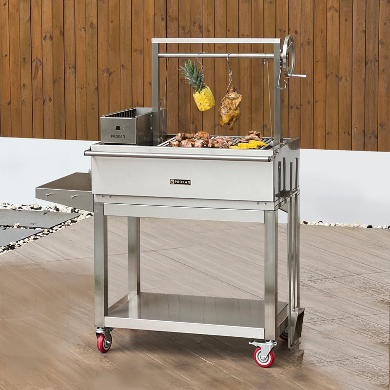 Barbecue au charbon de bois 50 "Infinity Ss304