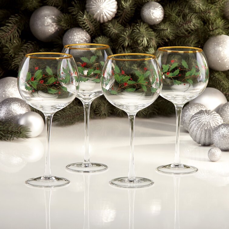 Christmas Lights Wine Glasses, Stemmed or stemless, Holiday Gift