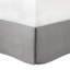 Édredon pour grand lit 7 pièces gris - de style transitionnel en diagonale