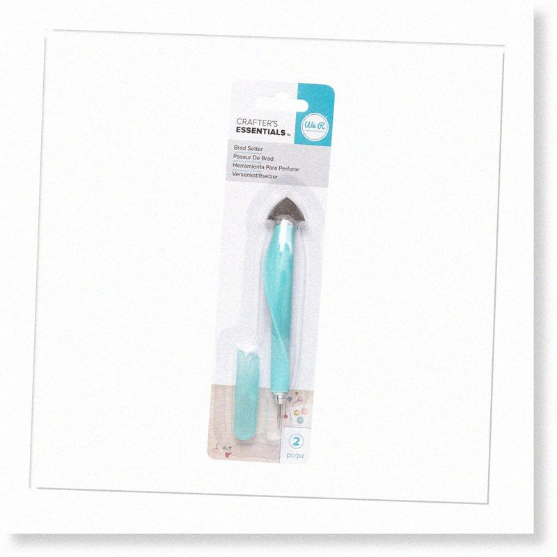 Brad Nail Setter Tool, White