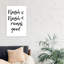 « flush it flush real good » par pixy paper, reproduction d’art textuel-49717163-49717162