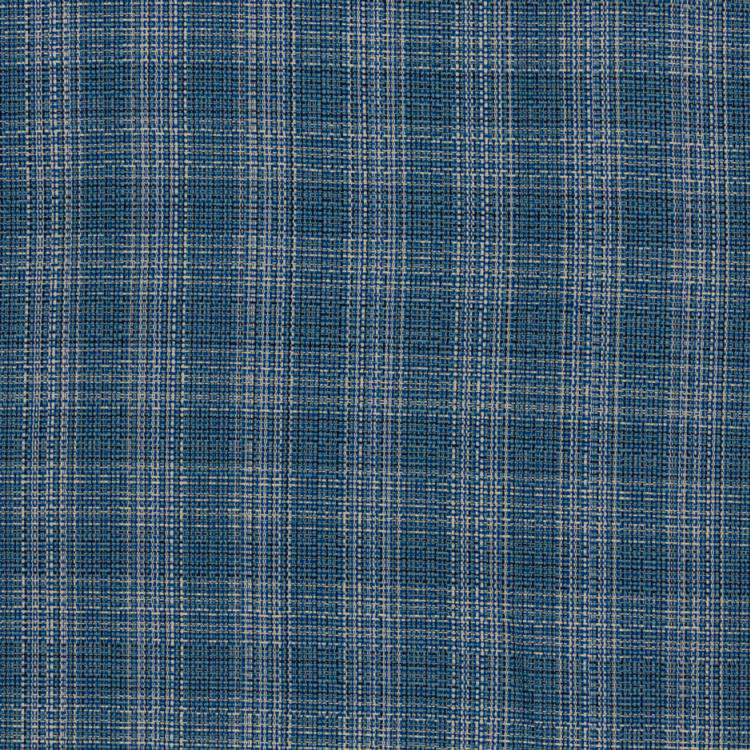 Suite Conroy Plaid Fabric, Chambray