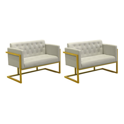 Banc rembourré en similicuir Modern Modern