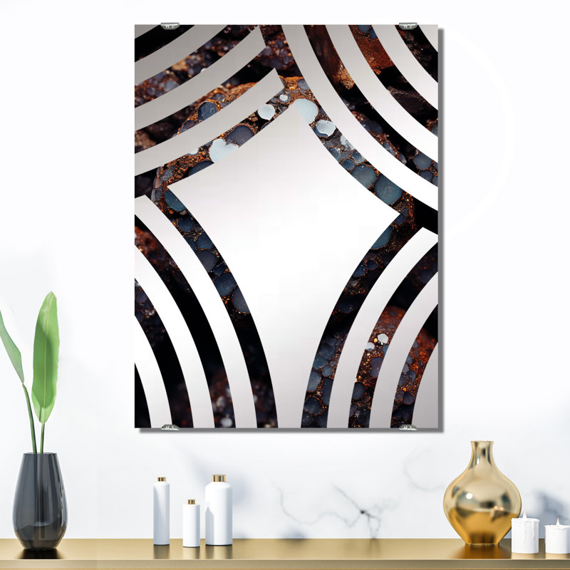 Miroir mural Haillee, 40 po x 30 po