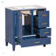 Ensemble de meuble-lavabo moderne 30 "avec lavabo-100166319