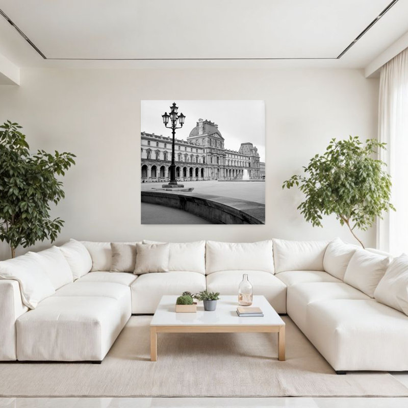 Paris 19, architecture contemporaine, art, H 48 po x l 48 po