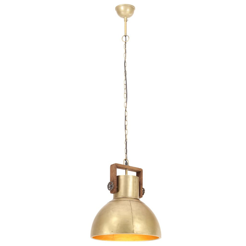 Esmeralda 1 - Light Single Pendant, 123cm H x 40cm W x 40cm D, Brass