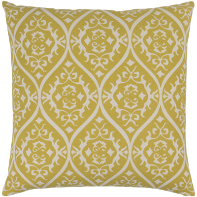  Coussin en coton damassé