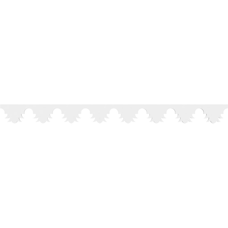 Valencia Architectural Grade PVC Running Trim, 4" H x 48" W x 0.63" D