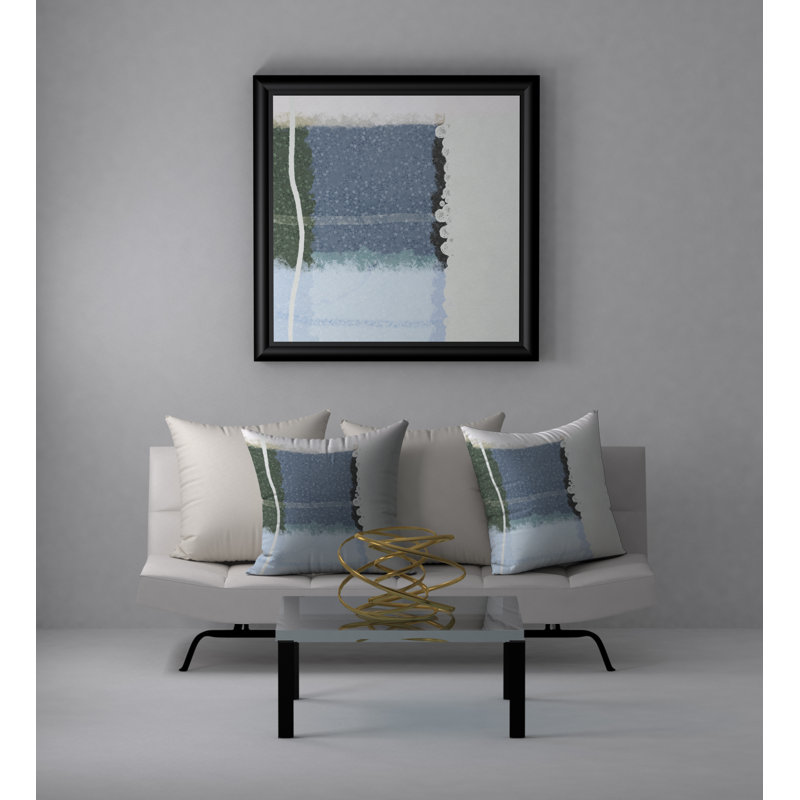 Reversible Throw Pillow, 24" x 24"